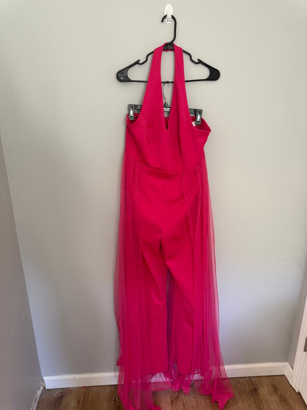 Pink Halter Jumpsuit